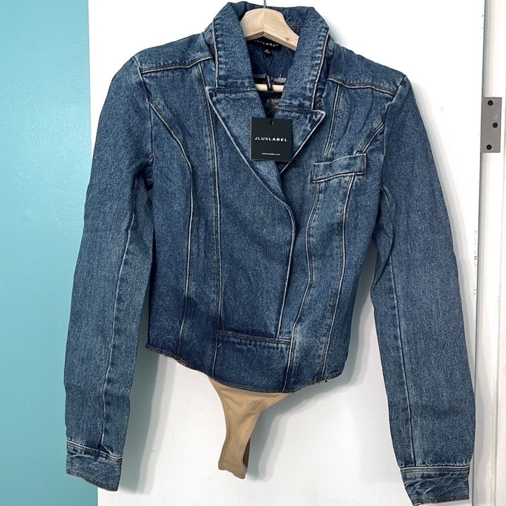 COPY - Jluxlabel Denim Bodysuit